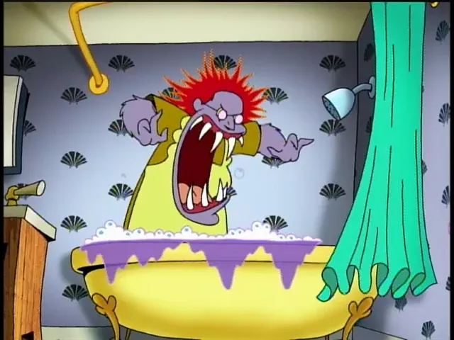 Muriel convertida en topo