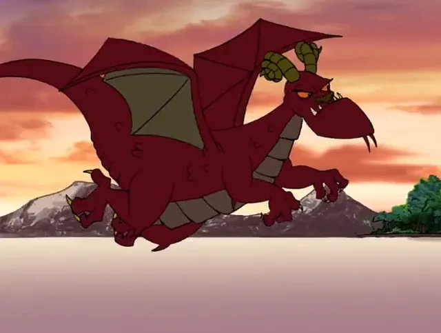 Dragón volador